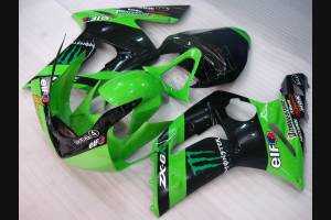 Painted street fairings in abs compatible with Kawasaki ZX6R 636 2003 - 2004 - MXPCAV4907