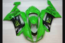 Carenados en abs pintados para la calle compatible con Kawasaki ZX6R 2007 - 2008 - MXPCAV4911