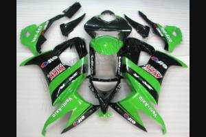 Painted street fairings in abs compatible with Kawasaki ZX10R 2008 - 2009 - MXPCAV4919