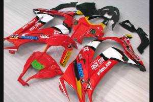 Painted street fairings in abs compatible with Kawasaki ZX10R 2011 - 2015 - MXPCAV4924