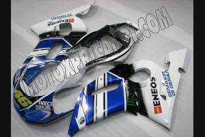 Lackierte Straße Verkleidung auf ABS kompatibel mit Yamaha R6 1999 - 2002 - MXPCAV4957