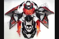 Carene stradali in abs verniciate compatibili con Suzuki Gsxr 1000 2009 - 2016 - MXPCAV4985