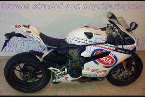 Carene stradali in abs verniciate compatibili con Ducati 899 1199 Panigale - MXPCAV5048