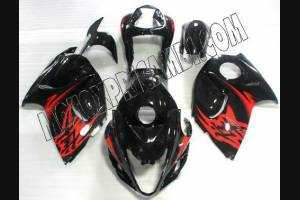 Painted street fairings in abs compatible with Suzuki Gsxr 1300 Hayabusa 2008 - 2020 - MXPCAV5128