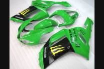 Painted street fairings in abs compatible with Kawasaki ZX6R 2007 - 2008 - MXPCAV5208