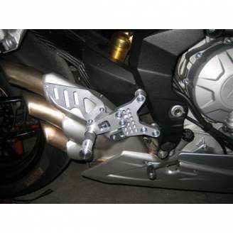 Repose-pieds reculés en Ergal MV Agusta F3 675 800 2011 - 2020- MXPPAE5217