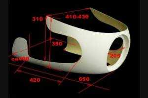 Half Fairing Road - Laverda Race OL750-1SM MXPVCR5242 
