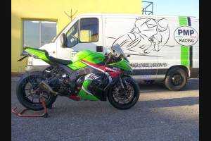 Painted street fairings in abs compatible with Kawasaki ZX10R 2011 - 2015 - MXPCAV5251