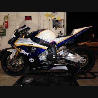 Lackierte Rennverkleidung Bmw S1000 RR 2009 - 2014+Tankabdeckung MXPCRV5339