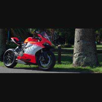 Lackierte Straße Verkleidung auf ABS kompatibel mit Ducati 899 1199 Panigale - MXPCAV5341