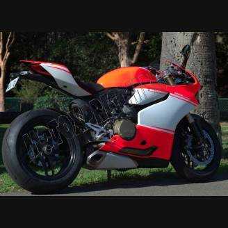 Lackierte Straße Verkleidung auf ABS kompatibel mit Ducati 899 1199 Panigale - MXPCAV5341