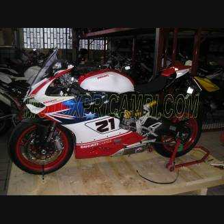 Lackierte Straße Verkleidung auf ABS kompatibel mit Ducati 899 1199 Panigale - MXPCAV5351