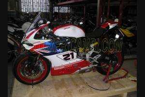 Lackierte Straße Verkleidung auf ABS kompatibel mit Ducati 899 1199 Panigale - MXPCAV5351