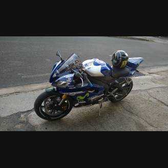 Painted street fairings in abs compatible with Yamaha R6 2006 - 2007 - MXPCAV5381