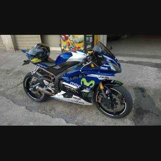 Carene stradali in abs verniciate compatibili con Yamaha R6 2006 - 2007 - MXPCAV5381