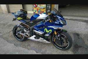 Painted street fairings in abs compatible with Yamaha R6 2006 - 2007 - MXPCAV5381
