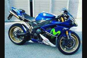 Carenage en abs pour la roue avec peinture compatible avec Yamaha R1 2007 - 2008 - MXPCAV5383