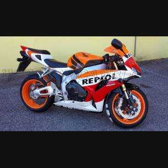 Painted street fairings in abs compatible with Honda Cbr 1000 2006 - 2007 - MXPCAV5395