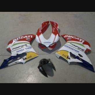 Lackierte Rennverkleidung Ducati 1199 899 Panigale - MXPCRV5425