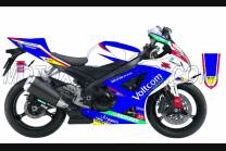 Painted street fairings in abs compatible with Suzuki Gsxr 1000 2007 - 2008 - MXPCAV5427