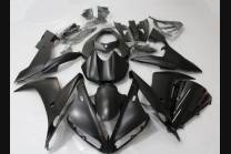 Painted street fairings in abs compatible with Yamaha R1 2004 - 2006 Matt Black - MXPCAV5439