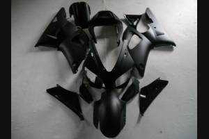 Painted street fairings in abs compatible with Yamaha R1 1998 - 1999 Matt Black - MXPCAV5440