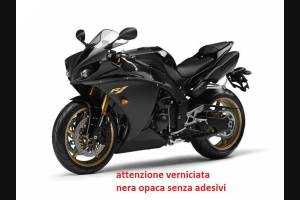 Painted street fairings in abs compatible with Yamaha R1 2009 - 2011 Matt Black - MXPCAV5443