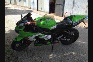 Lackierte Straße Verkleidung auf ABS kompatibel mit Kawasaki ZX6R 636 2005 - 2006 - MXPCAV5449