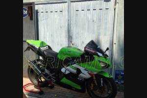 Painted street fairings in abs compatible with Kawasaki ZX6R 636 2005 - 2006 - MXPCAV5449