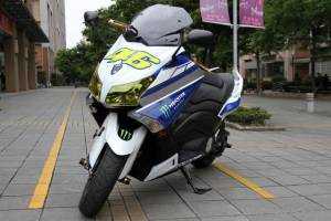 Lackierte Straße Verkleidung auf ABS kompatibel mit Yamaha T Max 530 2012 - 2014 - MXPCYT5451