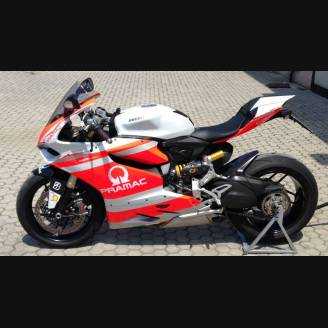 Lackierte Straße Verkleidung auf ABS kompatibel mit Ducati 899 1199 Panigale - MXPCAV5466