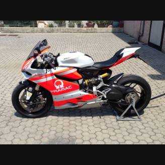 Lackierte Straße Verkleidung auf ABS kompatibel mit Ducati 899 1199 Panigale - MXPCAV5466
