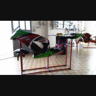 Lackierte Rennverkleidung Kawasaki Zx10R 2011 - 2015 - MXPCRV5473