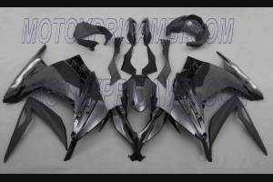 Painted street fairings in abs compatible with Kawasaki ZX Ninja 300 2013 - 2017 - MXPCAV5493