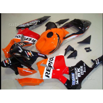 Lackierte Straße Verkleidung auf ABS kompatibel mit Honda CBR 600 RR 2003 - 2004 - MXPCAV5496