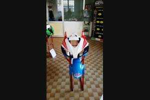 Painted street fairings in abs compatible with Honda Cbr 1000 2006 - 2007 - MXPCAV5500