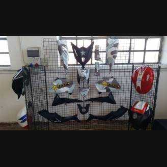 Painted street fairings in abs compatible with Yamaha T Max 530 2012 - 2014 - MXPCYT5557