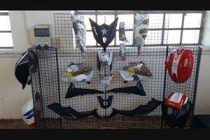 Lackierte Straße Verkleidung auf ABS kompatibel mit Yamaha T Max 530 2012 - 2014 - MXPCYT5557