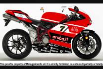 Carenage en abs pour la roue avec peinture compatible avec Ducati 848 1098 1198 - MXPCAV5559