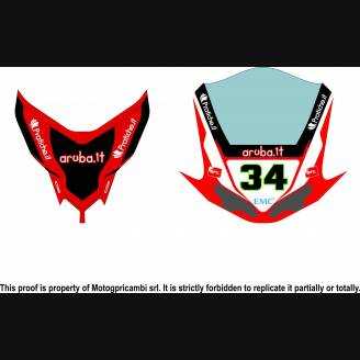 Carene stradali in abs verniciate compatibili con Ducati 848 1098 1198 - MXPCAV5560