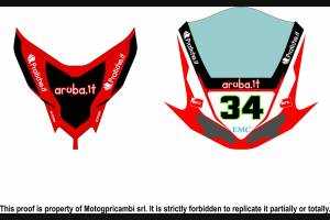 Carene stradali in abs verniciate compatibili con Ducati 848 1098 1198 - MXPCAV5560