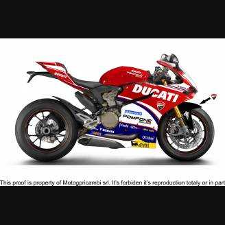 Carenados en abs pintados para la calle compatible con Ducati 899 1199 Panigale - MXPCAV5561