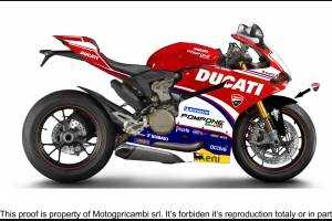 Carene stradali in abs verniciate compatibili con Ducati 899 1199 Panigale - MXPCAV5561