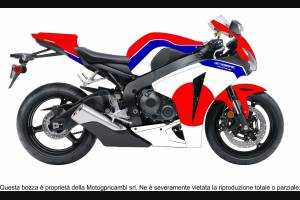 Painted street fairings in abs compatible with Honda Cbr 1000 2008 - 2011 - MXPCAV5562
