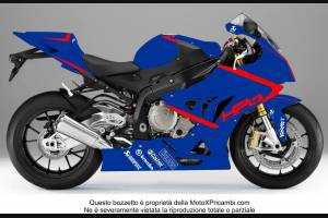 Carenage Racing Peint Bmw S1000 RR 2009 - 2014+cache réservoir MXPCRV5567