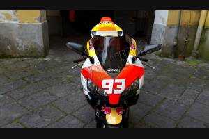 Lackierte Straße Verkleidung auf ABS kompatibel mit Honda Cbr 1000 2004 - 2005 - MXPCAV5573