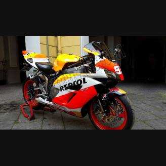 Painted street fairings in abs compatible with Honda Cbr 1000 2004 - 2005 - MXPCAV5573