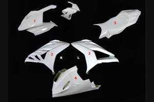 Bmw S1000 RR 2015 - 2018 fairings Full tank cover in 5 pieces without front fender - MXPCRD5591