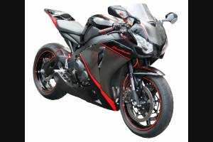 Lackierte Straße Verkleidung auf ABS kompatibel mit Honda Cbr 1000 2008 - 2011 - MXPCAV5651