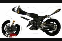 Carene Racing Verniciate Yamaha R1 2007 - 2008 + adesivi in omaggio - MXPCRV5683